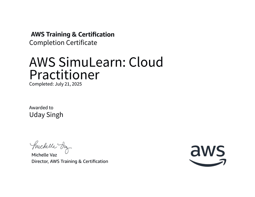 Cloud Practitioner - AWS Simulearn