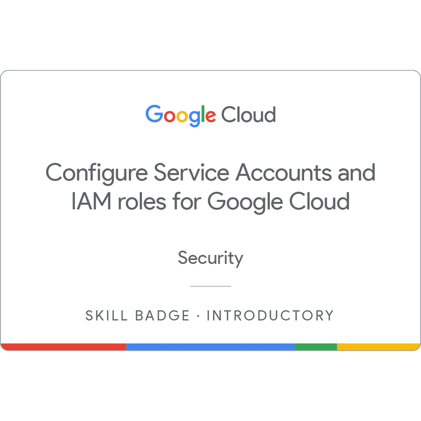 Configure Service Accounts and IAM Roles for Google Cloud
